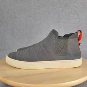 Rothy's Chelsea Boot Womens 10 High Top‎ Sneaker Fog Melange Gray